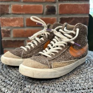Nike Blazer High Top Sneakers - Size 8, Men’s. Size 9.5, Women’s. Like new!
